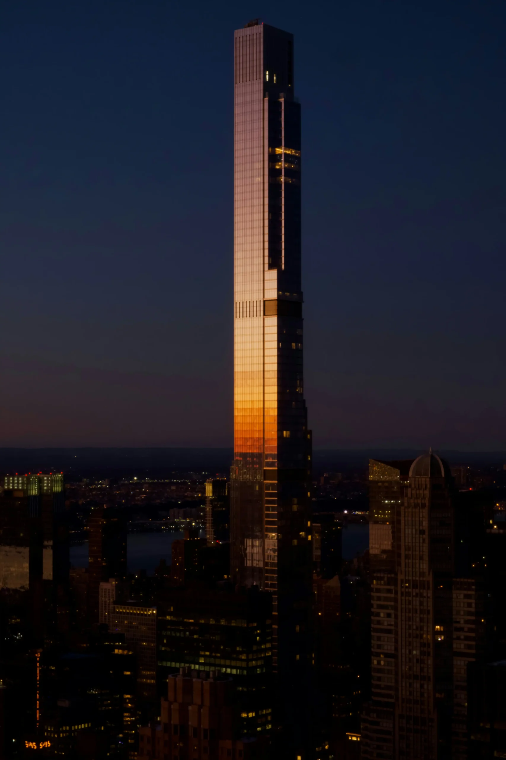 10 Tallest Buildings in the USA (2025) central park tower nyc night scaled